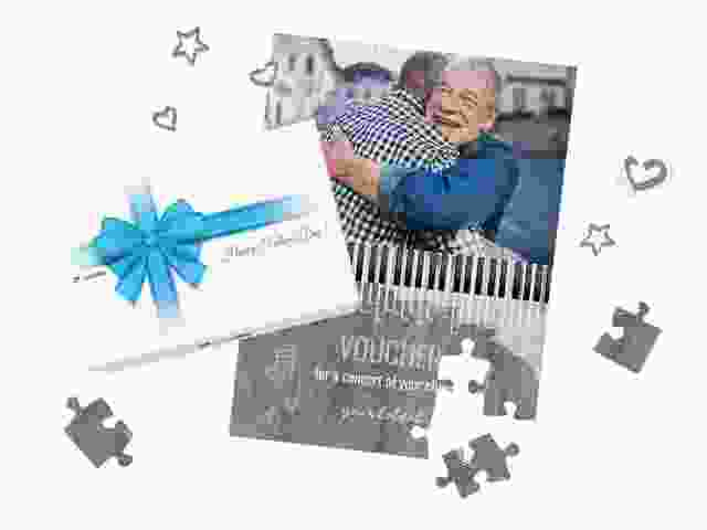 Gift Voucher Puzzle for your father