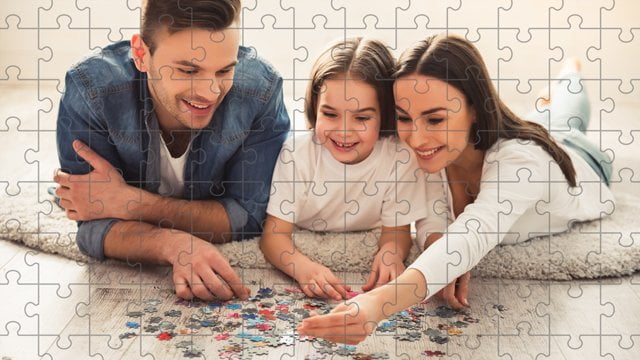 Doing a puzzle allows you to spend time together