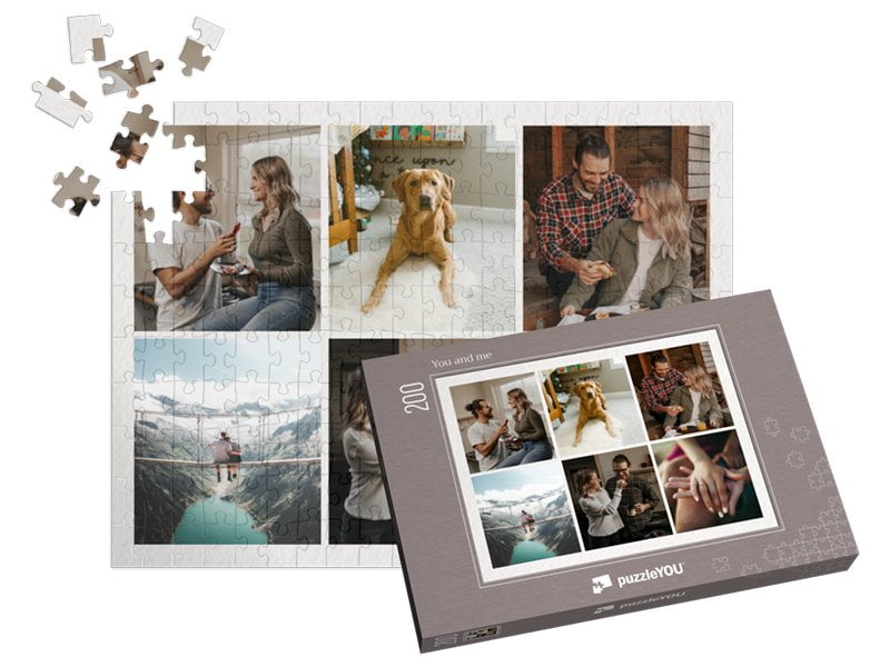 photo puzzle collage 200 pieces