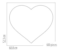 Puzzle frame size