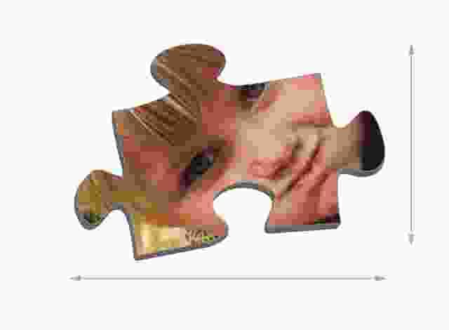 Size of the pieces