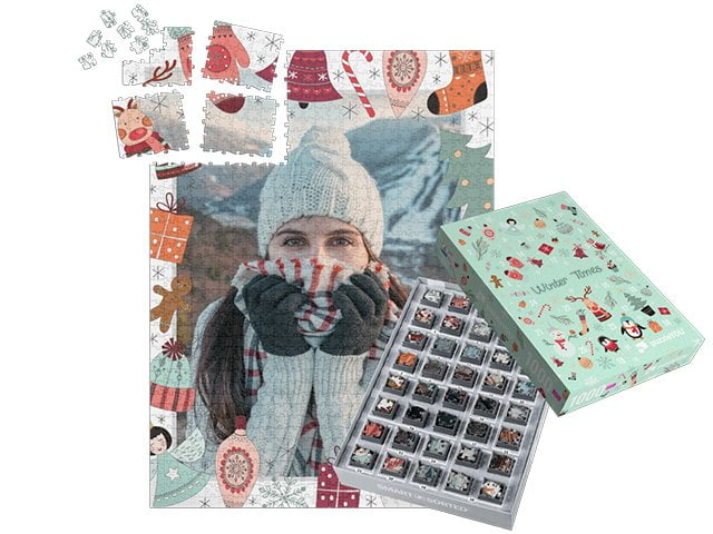 puzzleYOU Advent Calendar box "Christmas Joy"