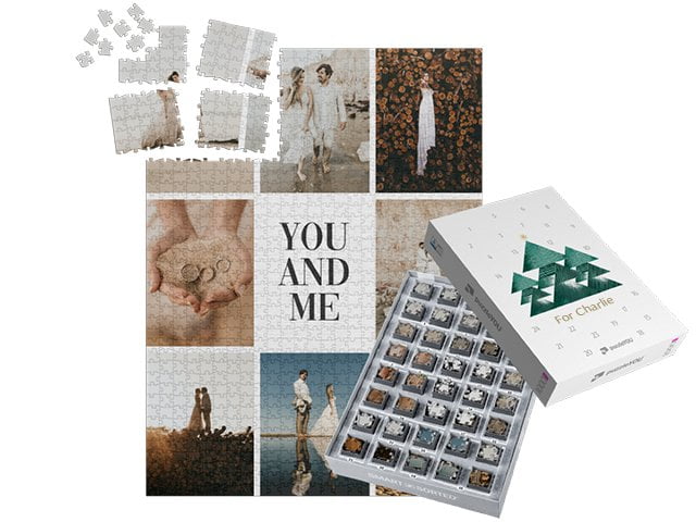 puzzleYOU Advent Calendar box "Fir whisper"