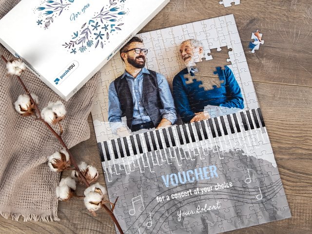 A Gift Voucher Puzzle for your dad