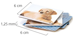 Size of the Photo Pairs cards