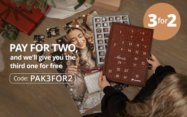 PAY FOR TWO, and we'll give you the third one for free.