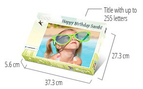 Size of the puzzle box - photo puzzle 1000 pieces
