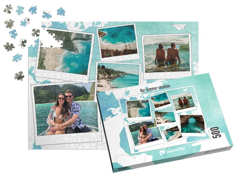 photo puzzle collage 500 pieces