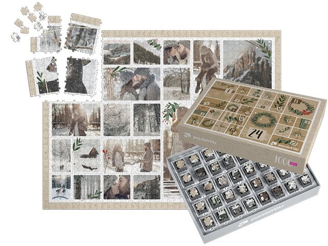 puzzleYOU Advent Calendar box "Gift giving season"
