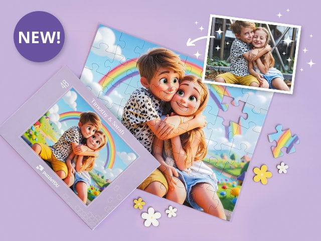 Personalised Jigsaw AI Art