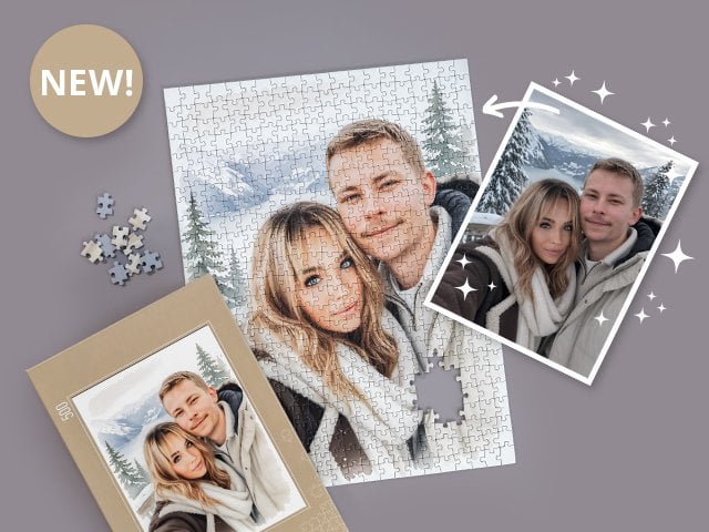 Personalised Jigsaw AI Art | puzzleYOU