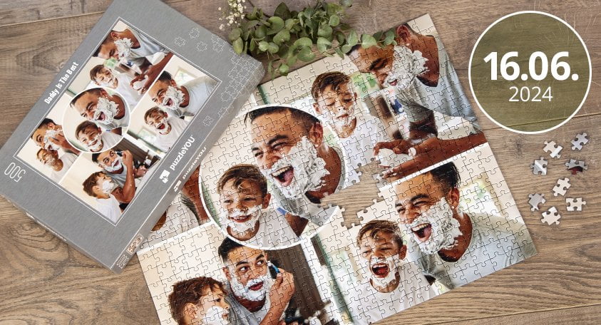 Photo Puzzle for Father's Day