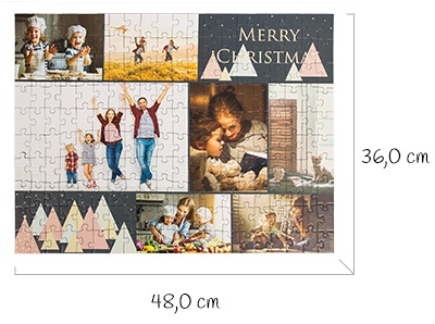 Size of the completed puzzle