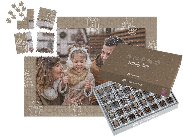 puzzleYOU Advent Calendar box "Christmas Magic"
