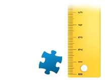 Size ratio puzzle piece photo puzzle 600 pieces